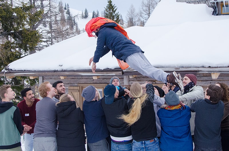 Fliegende Fundraiser